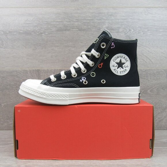 Converse Chuck Taylor All Star HI Embroidered Mystic Womens Size 8 NEW - Picture 3 of 14